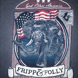 Men’s large Fripp & Folly t-shirt